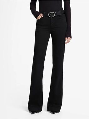 7 For All Mankind Dojo Jeans Night Black Size 29 NWT